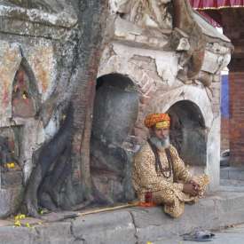 Saddhus Durbar square