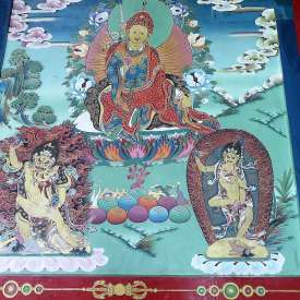 Thangka monastère Thuptencholing