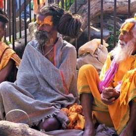 Saddhus de Pashupatinath